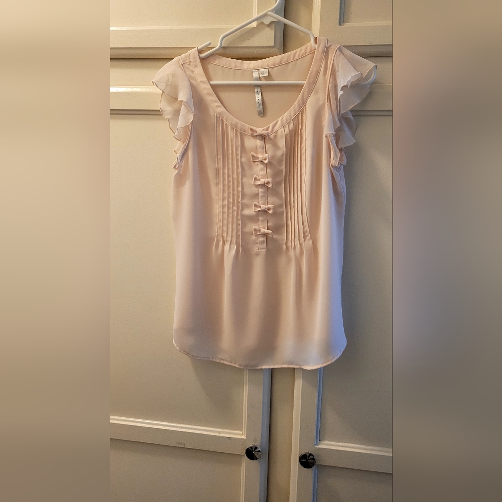 LC Lauren Conrad sheer top
